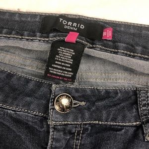 torrid Jeans - Torrid denim skinny jeans novelty pocket size 18 torrid Jeans - Torrid denim skinny jeans novelty pocket size 18